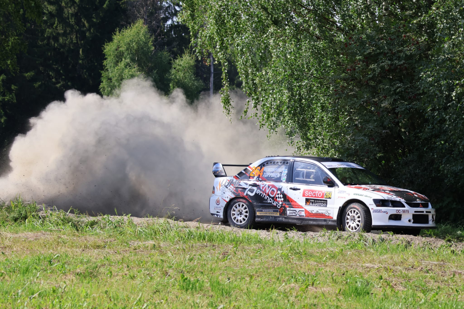 Jarno Pentinpuron ralliauto